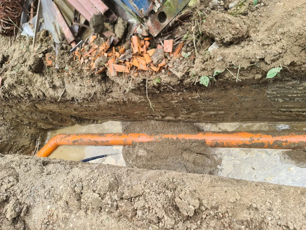 usluge - iskopi bagerom za pripremu i polaganje kanalizacije